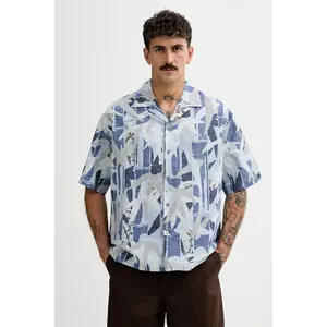 Kenzo camasa din amestec de in barbati, relaxed, FF55CH1309P1.77 imagine