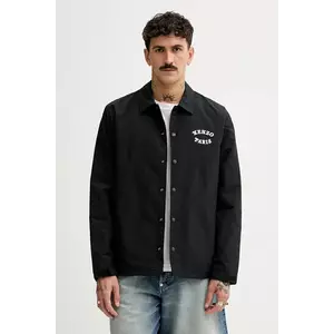 Kenzo geaca culoarea negru, de tranzitie, FF55BL0629NG.99 imagine