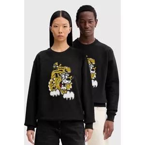 Kenzo hanorac de bumbac x Verdy culoarea negru, cu imprimeu, FF58SW2764MC.99J imagine