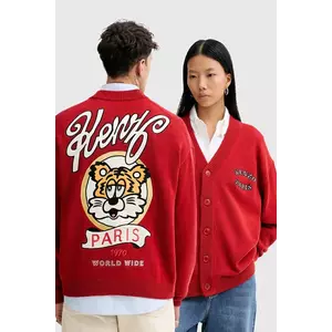 Kenzo cardigan din lana x Verdy culoarea rosu, FF58CA7133CK.16 imagine