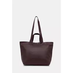 Answear.LAB poseta de piele culoarea bordo imagine