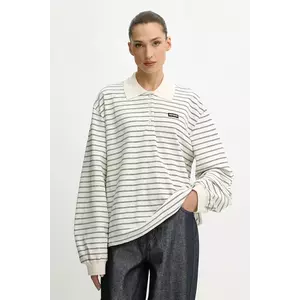 Rotate longsleeve culoarea bej, 115641858 imagine