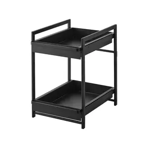 Yamazaki organizator dulap bucatarie culoarea negru imagine