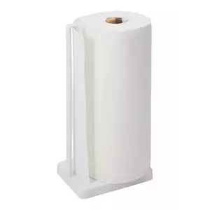 Yamazaki suport pentru prosoape de hartie culoarea alb imagine