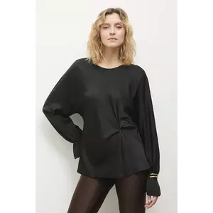 Answear.LAB bluza culoarea negru, neted imagine