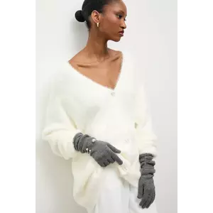 Answear.LAB mănuși cu lână culoarea gri imagine