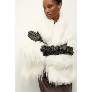 Answear.LAB manusi de piele culoarea negru imagine