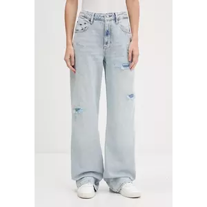 Tommy Jeans blugi high waist, DW0DW22139 imagine