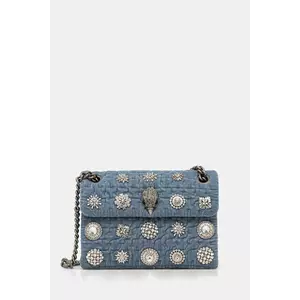 Kurt Geiger London geantă de mână din catifea VELVET MINI KENSINGTON 5018382789 imagine