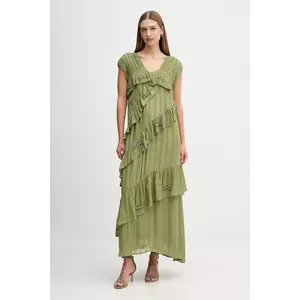 Hoss Intropia rochie culoarea verde, mini, evazați, 8222109 imagine