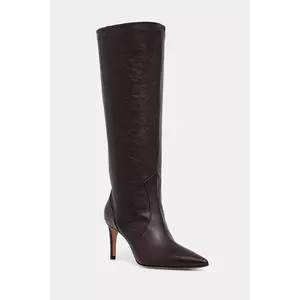 IRO ghete de piele Davyn Vintage culoarea bordo, cu toc cui, WM39DAVYNVIN imagine