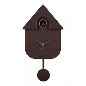 Karlsson ceas cu cuc Modern Cuckoo 21, 5 x 41 x 8, 5 cm culoarea maro imagine