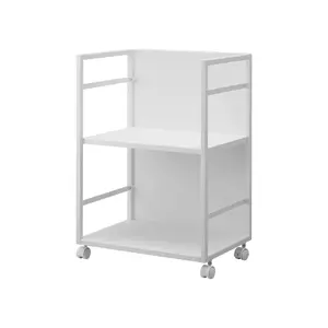 Yamazaki raft pe roți Tower 42 x 32 x 60 cm culoarea alb imagine