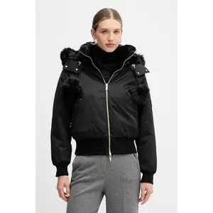 MOOSE KNUCKLES geacă cu două fețe DEBBIE culoarea negru, de iarnă, M35LB025G imagine