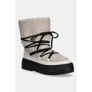 Pollini bocanci de piele culoarea gri, SA24235H0NTX110A imagine