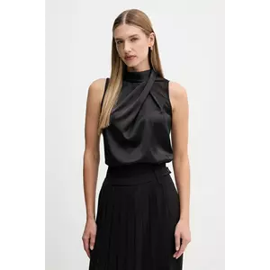 Sandro Ferrone bluză culoarea negru, uni, S22YBFLOGICA imagine