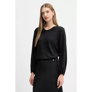 Sandro Ferrone bluză culoarea negru, uni, S7YBFMOSCARDINI imagine