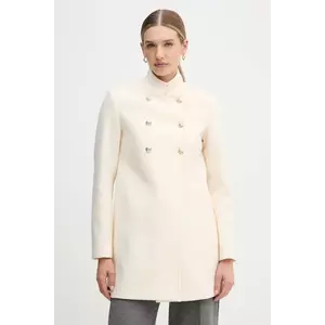 Gaudi palton culoarea bej, 521BD35018 imagine