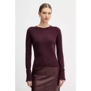 Sandro Ferrone pulover de lână culoarea bordo, light, S9YBFNOCE imagine