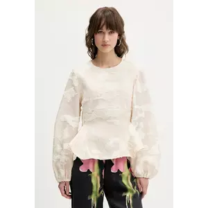 Stine Goya bluză culoarea bej, SG-AW25-T109-2442 imagine