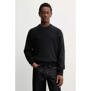 Hollister Co. pulover culoarea negru, KI320-5058 imagine