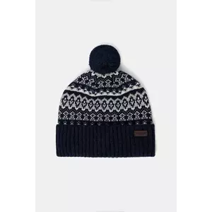 Barbour căciulă din amestec de lână culoarea bleumarin, MHA0907 imagine