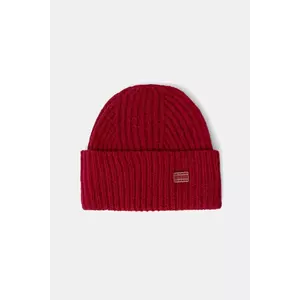 Tommy Jeans pălărie din amestec de lână culoarea roșu, AW0AW17905 imagine