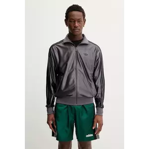 adidas Originals bluză Firebird culoarea gri, uni, JX1496 imagine