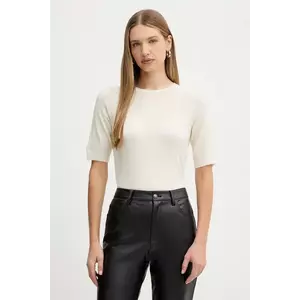 MM tricou de lână YEN culoarea bej, 2526366198600 imagine