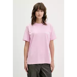 MSGM tricou din bumbac culoarea roz, 3941MDM540.257798 imagine