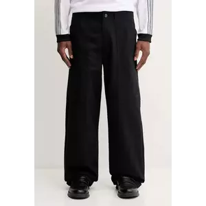 adidas Originals pantaloni JY2770 negru drept pentru bărbați imagine