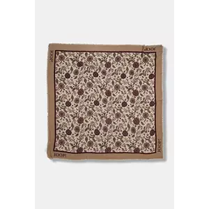 Joop! eșarfă culoarea bej, cu imprimeu, 30048379 imagine