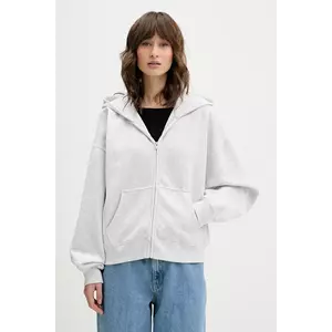 Hollister Co. bluză culoarea gri, cu glugă, melanj, KI352-5171-112 imagine