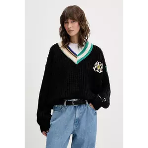 Barrow pulover din amestec de lână culoarea negru, călduros, F5BWWOJP110 imagine