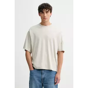 adidas tricou din bumbac Soft Lux culoarea bej, uni, KB6778 imagine