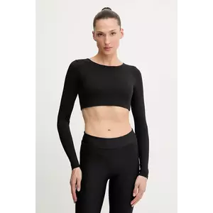 JOYINME longsleeve de yoga Core culoarea negru, Core.Crop.Top imagine