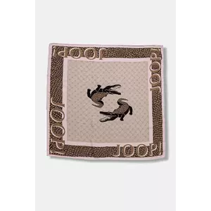 Joop! eșarfă culoarea bej, cu imprimeu, 30048970 imagine