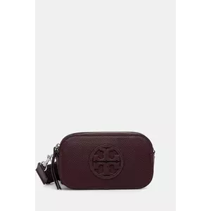 Tory Burch poșetă Miller Mini culoarea bordo, 171956-500 imagine