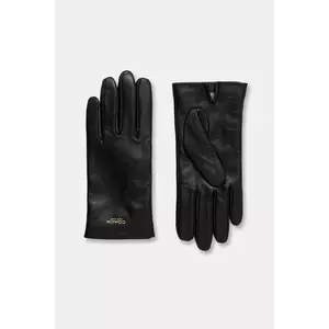 Coach manusi de piele culoarea negru, 29CCN07 imagine