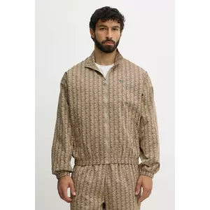 Lacoste geacă culoarea bej, de tranziție, BH8902 imagine