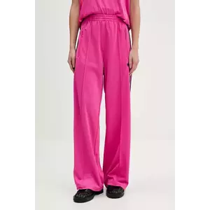 adidas Originals pantaloni de trening Firebird Tp culoarea roz, cu imprimeu, JY2696 imagine