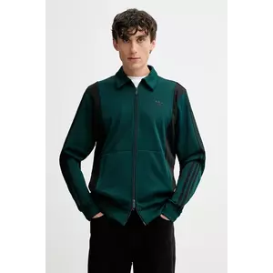 adidas Originals bluză Panel Tt culoarea verde, cu imprimeu, JY1426 imagine