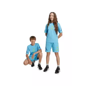 adidas Performance pantaloni scurți copii MESSI cu imprimeu, talie reglabila, KB2133 imagine