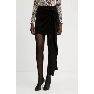 Fracomina fustă culoarea negru, mini, evazați, FJ25WG1002W42901 imagine