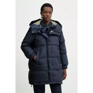 Weekend Max Mara geacă cu două fețe ANFORA culoarea bleumarin, 2525496062600 imagine