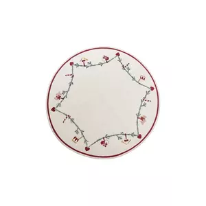 Bloomingville covor de Crăciun din bumbac Yule 110 cm culoare multicoloră imagine