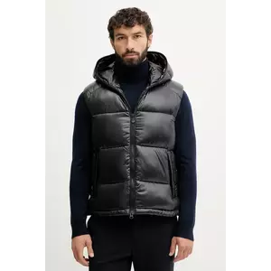 Save The Duck vestă DEXTER culoarea negru, de iarnă, D80296M.LOVE21 imagine