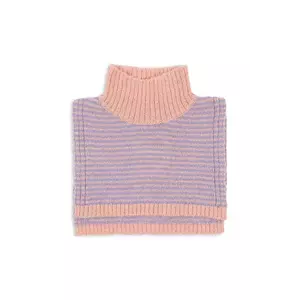 Konges Sløjd eșarfă pentru copii cu alpaca BERLE NECKWARMER albastru marin cu model KS103719 imagine