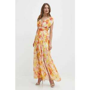 Morgan rochie RAMET.F culoarea portocaliu, maxi, evazată, RAMET.F imagine