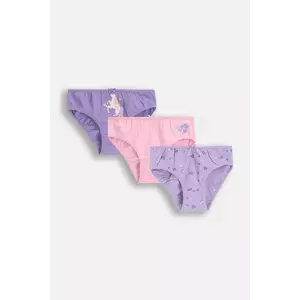 Coccodrillo chiloti copii 3-pack culoarea violet, PANTS imagine